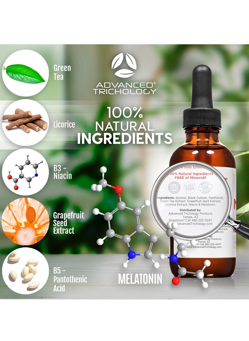 NutraM™ Hair Growth Serum – Dermatologist Tested, Approved* by American Hair Loss Association | Scalp DHT Blocker for Thinning Hair Men and Women, Backed by 20 Years of Hair Regrowth Clinic Experience