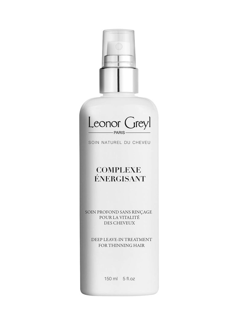 Leave-In Scalp Treatment For Thinning Hair (Complexe Energisant) by Leonor Greyl - Reduces Hair Thinning by 85%, Stimulates Hair Regrowth, 95% Natural Ingredients, Organic. 5 fl oz. Made in France.
