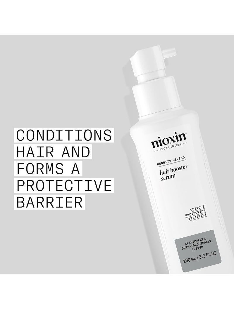 Nioxin Hair Booster Serum | Advanced Leave-In Hair Treatment| Strengthens and Conditions| 3.4 Fl Oz