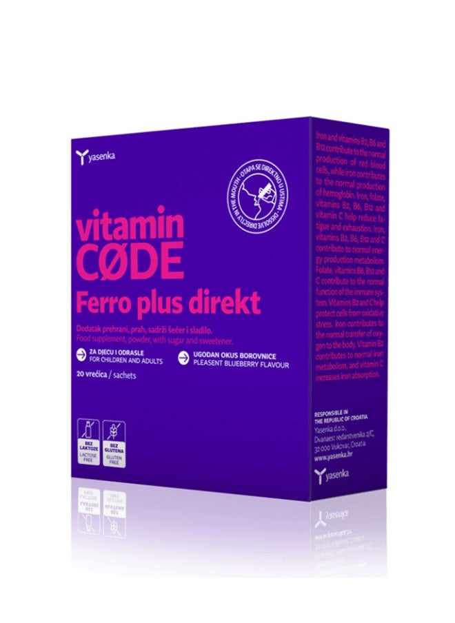 Vitamin CODE Ferro Plus Direkt