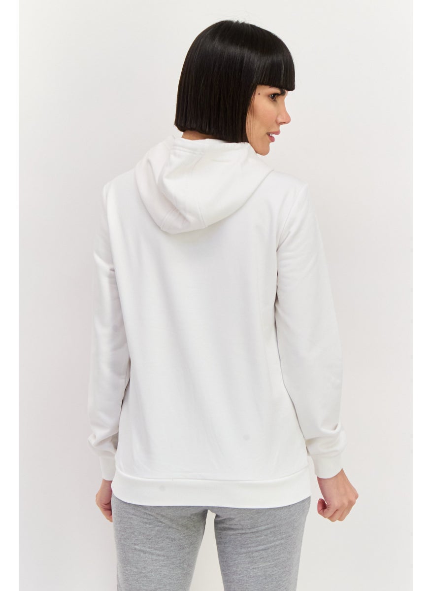 Women Sportswear Fit Training Hoodie, White