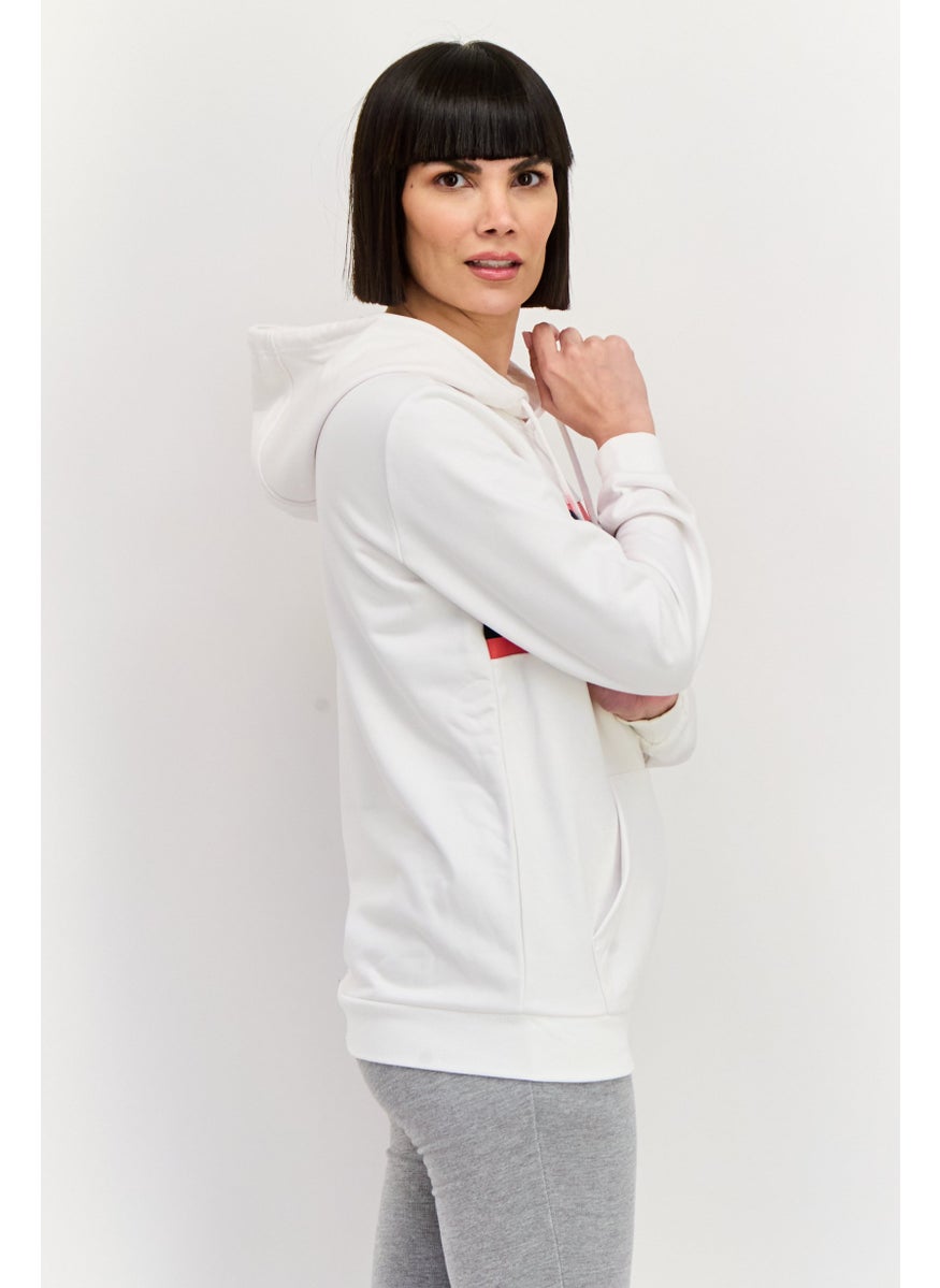 Women Sportswear Fit Training Hoodie, White