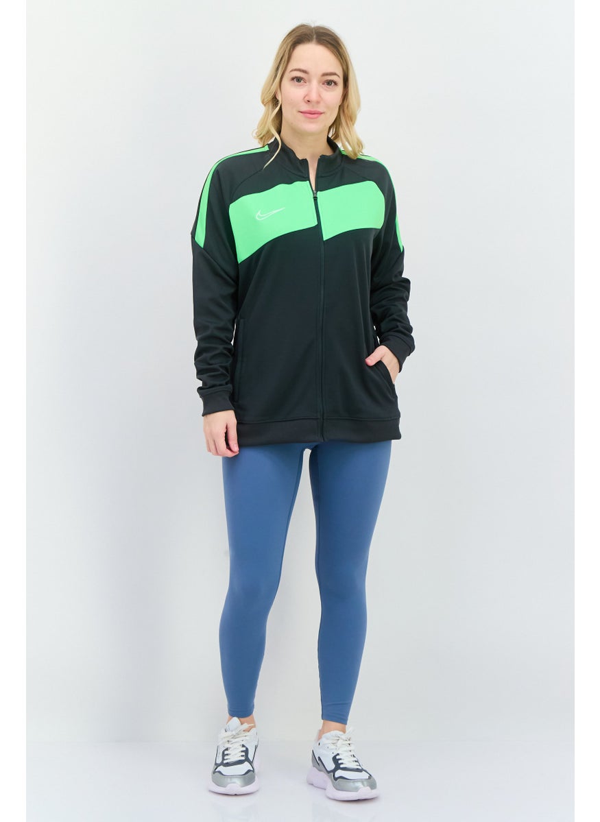 Women Sportswear Fit Long Sleeve Outdoor Sweatshirt, Grey Combo