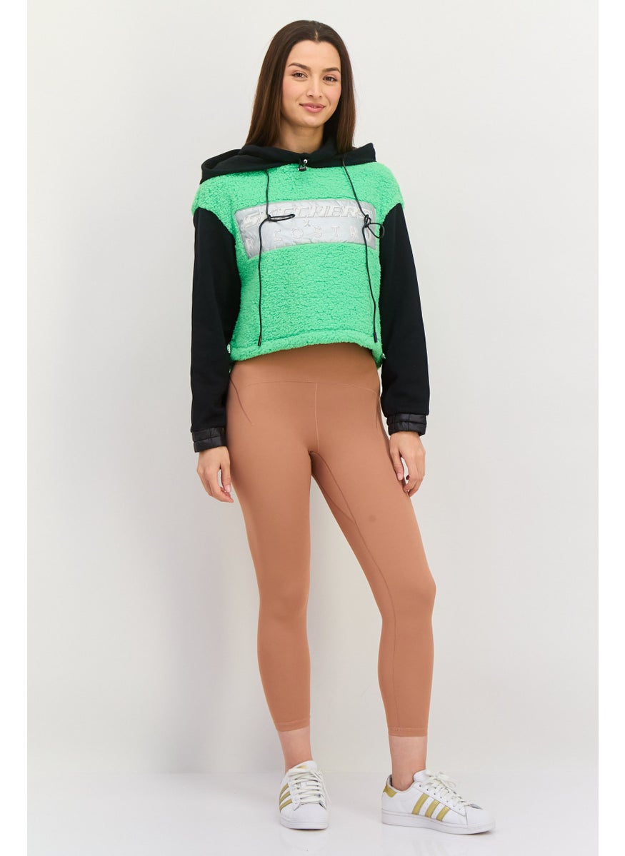 Women Sportswear Fit Outdoor Sweatshirt,Black