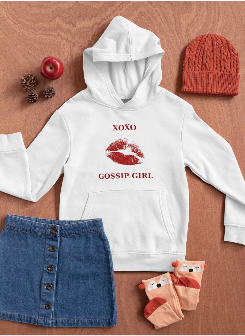 XOXO White Hoodie For Women