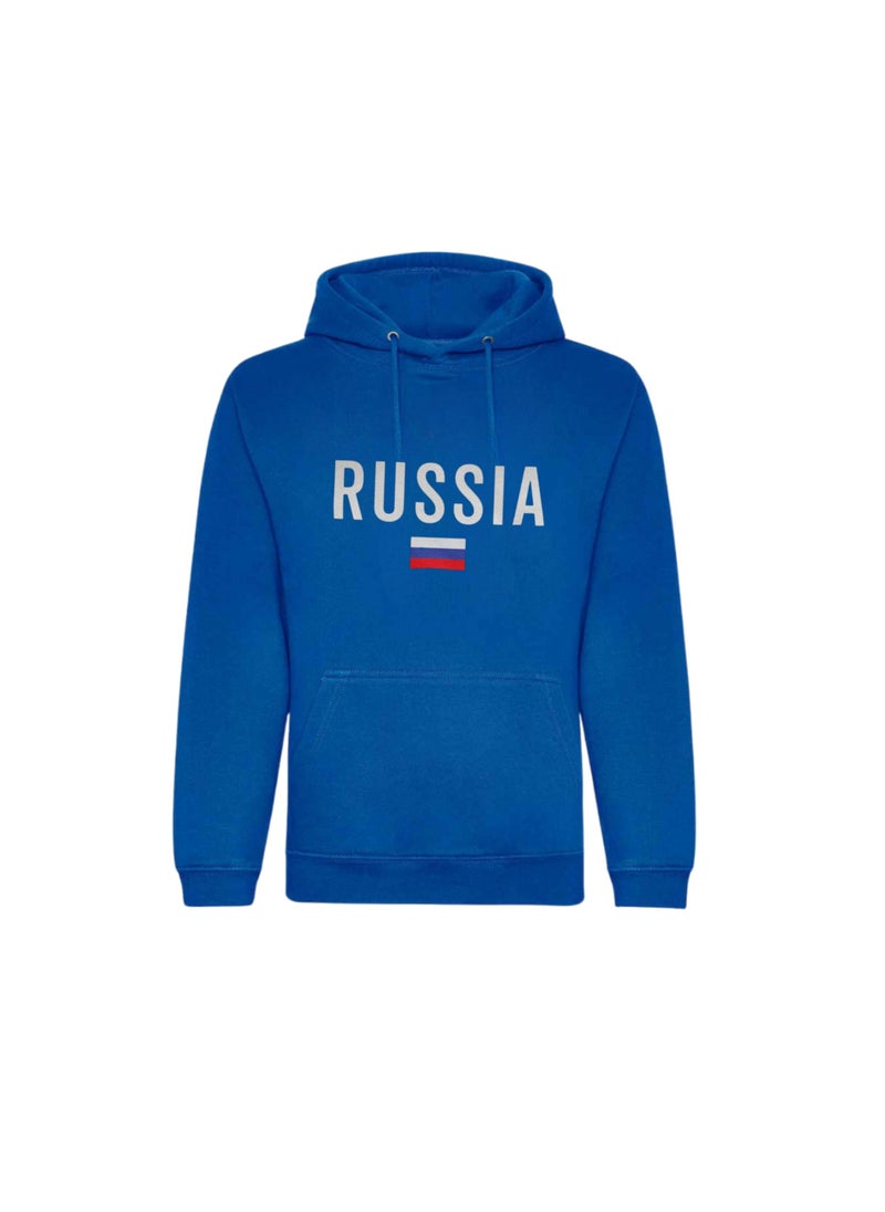 Russia Women's Hoodie-100% Cotton Fabric,Long Sleeve|Casual Wear For Travel,Sports&Daily Outfits|Russia Printed Hoodies