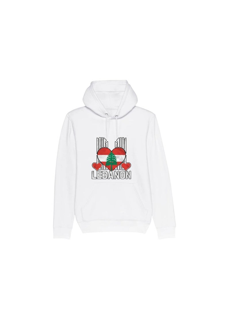 Lebanon Women's Hoodie-100% Cotton Fabric,Long Sleeve|Casual Wear For Travel,Sports&Daily Outfits|Lebanon Printed Hoodies