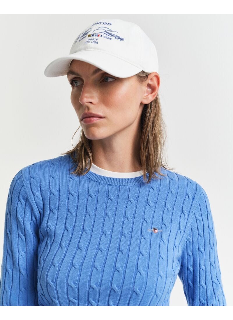 Gant Stretch Cotton Cable C-Neck