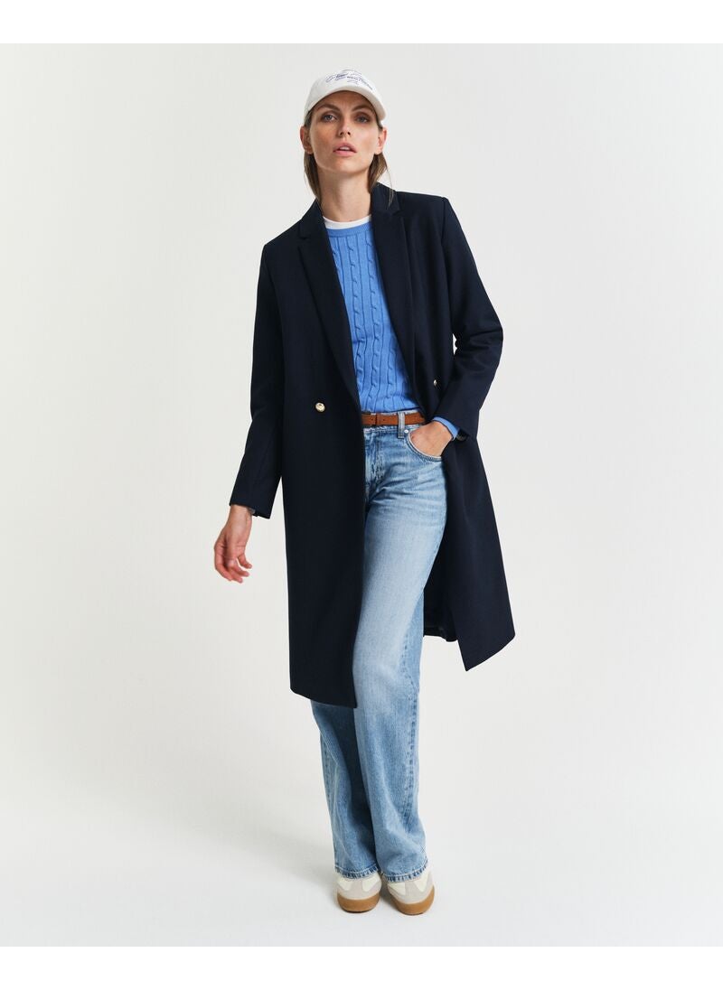 Gant Stretch Cotton Cable C-Neck