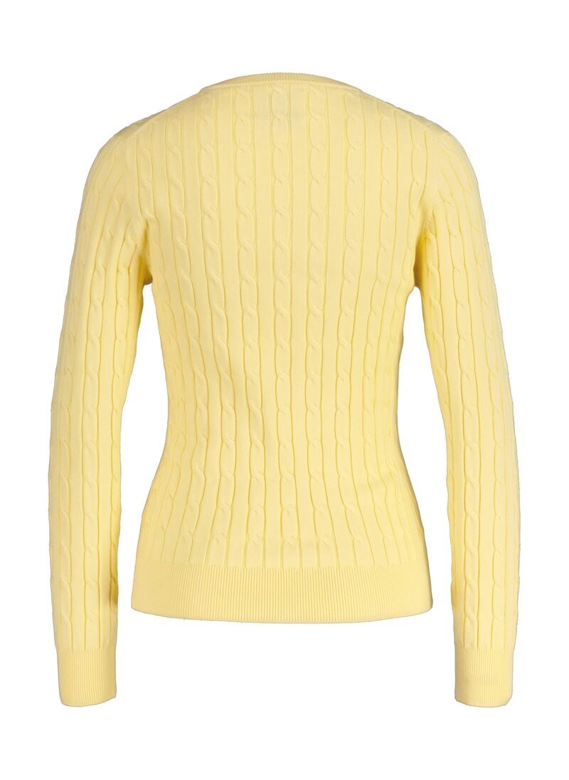 Gant Stretch Cotton Cable C-Neck