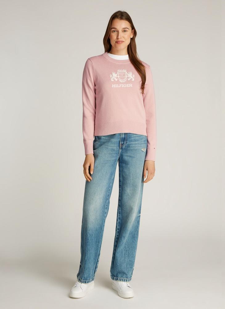 Graphic Crew Neck Sweatshirt