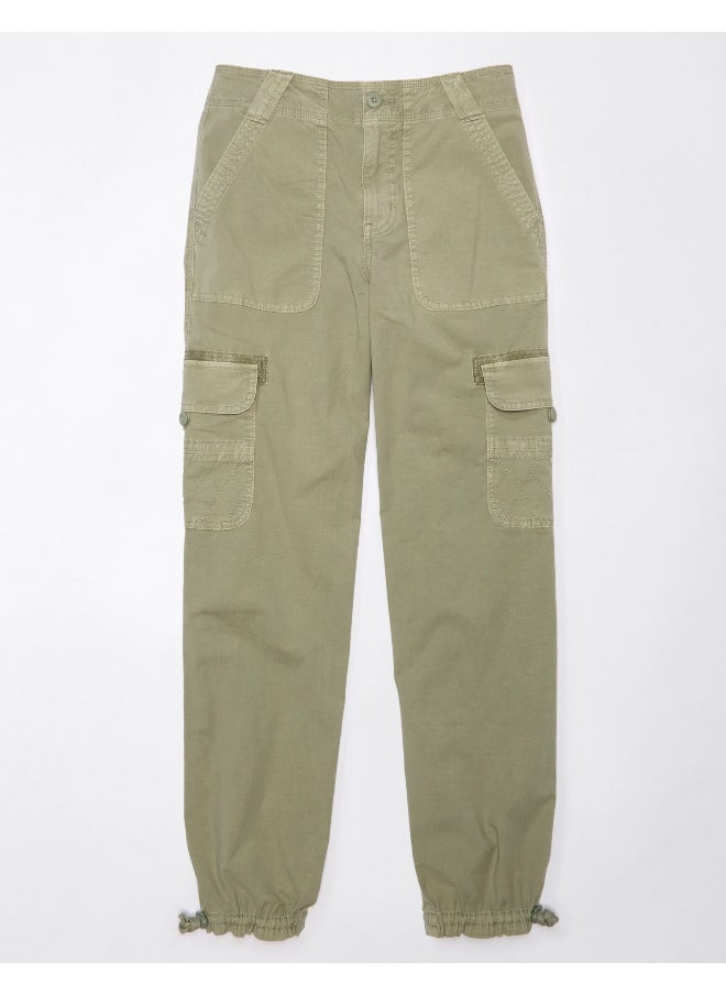 High Waist Baggy Cargo Joggers