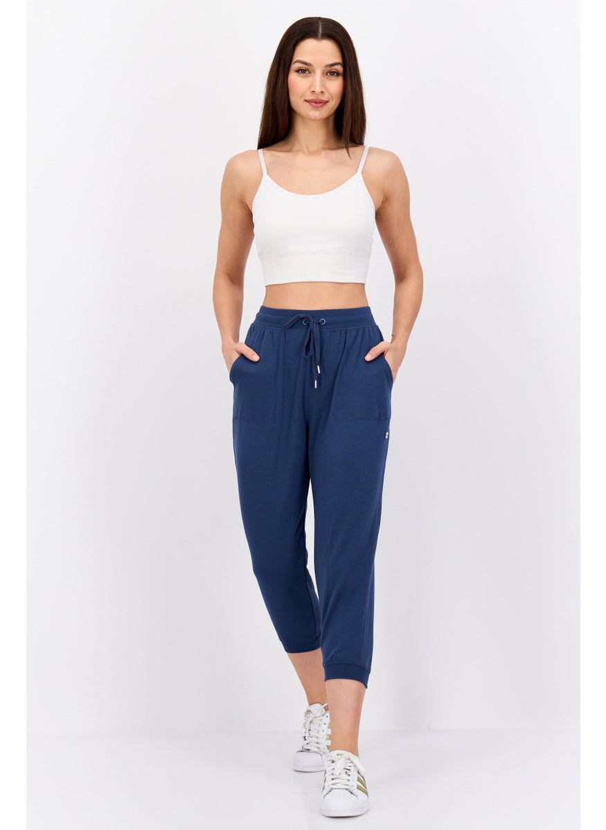 Women Sportswear Fit Training Sweatpants, Navy