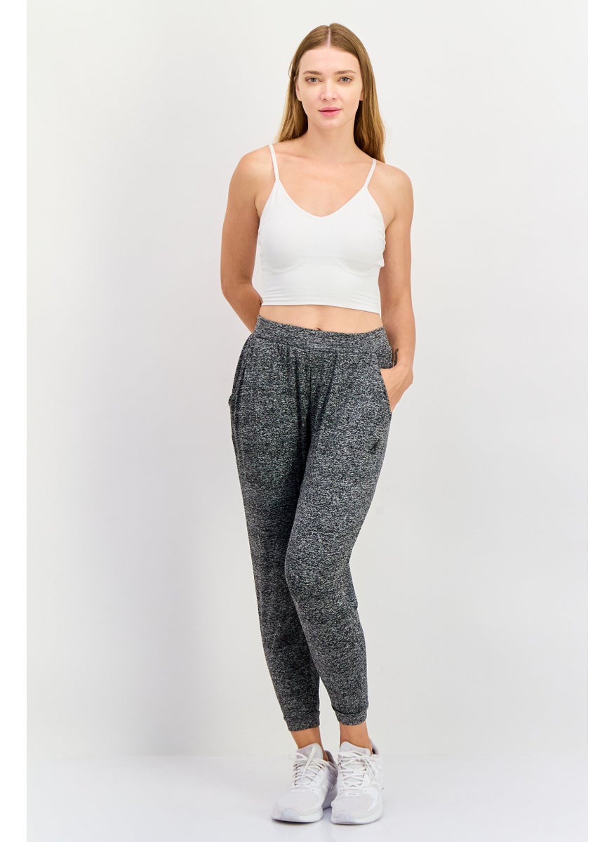 Women Sportswear Fit Training Sweatpants, Heather Grey