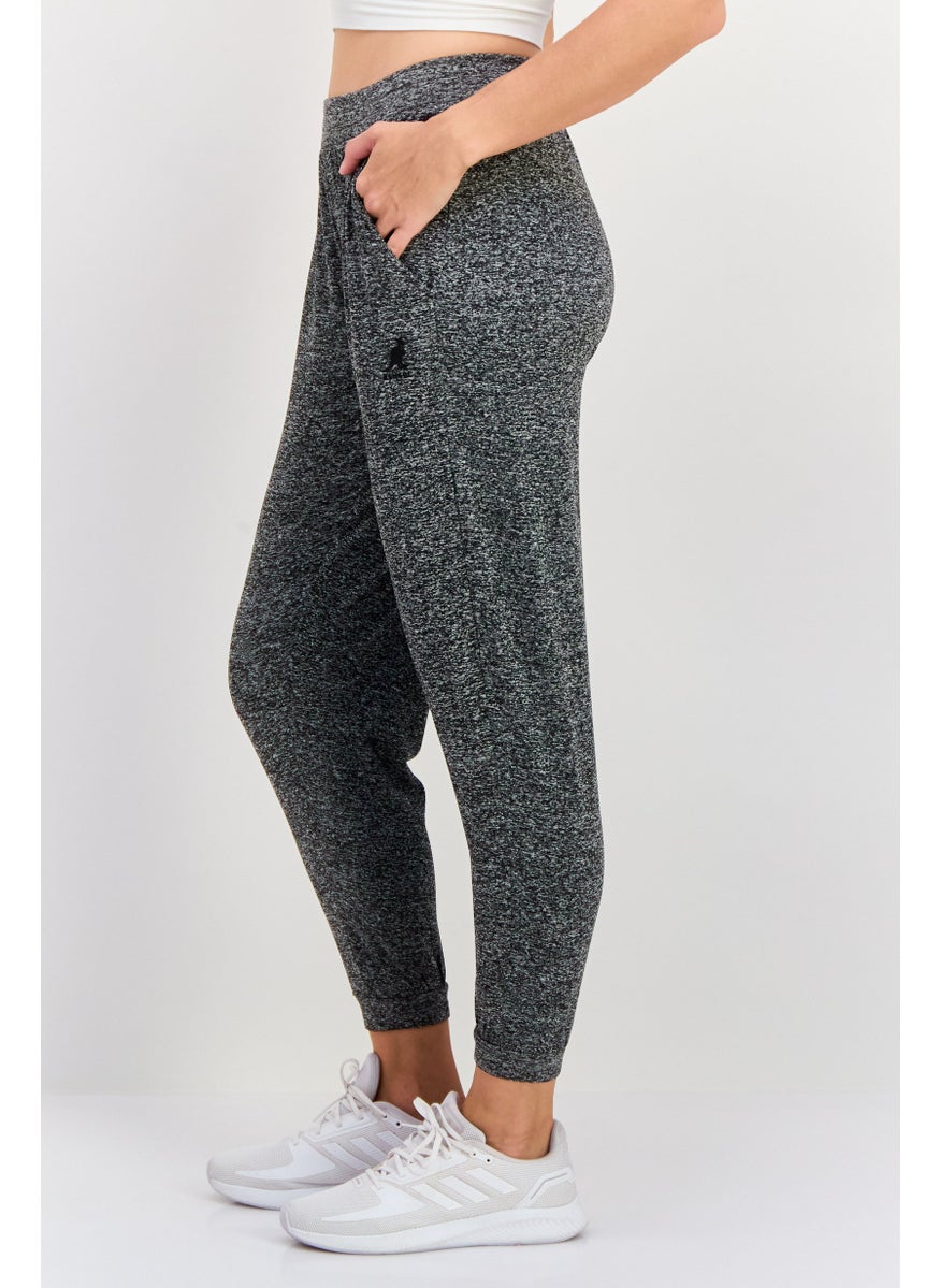 Women Sportswear Fit Training Sweatpants, Heather Grey