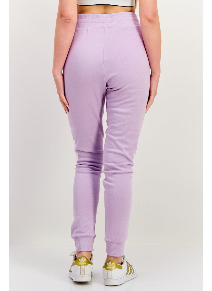 Women Sportswear Fit Drawstring Training Pants, Lilac