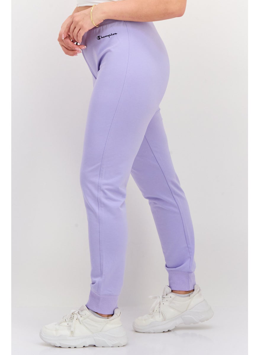 Women Sportswear Fit Outdoor Sweatpants, Lavender