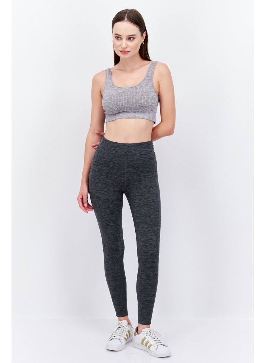Women Sportswear Fit Training Leggings, Grey
