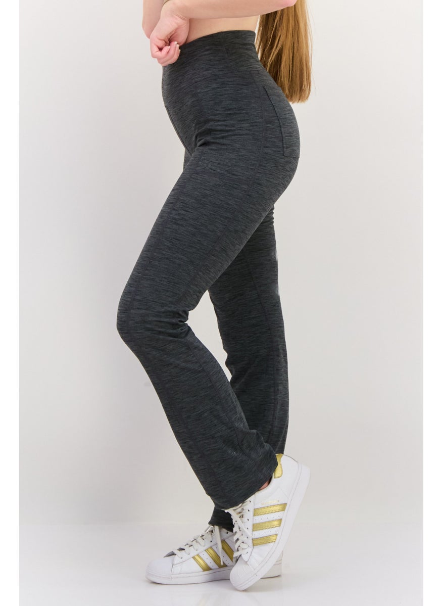 Women Sportswear Fit Walking Pants, Grey Heather