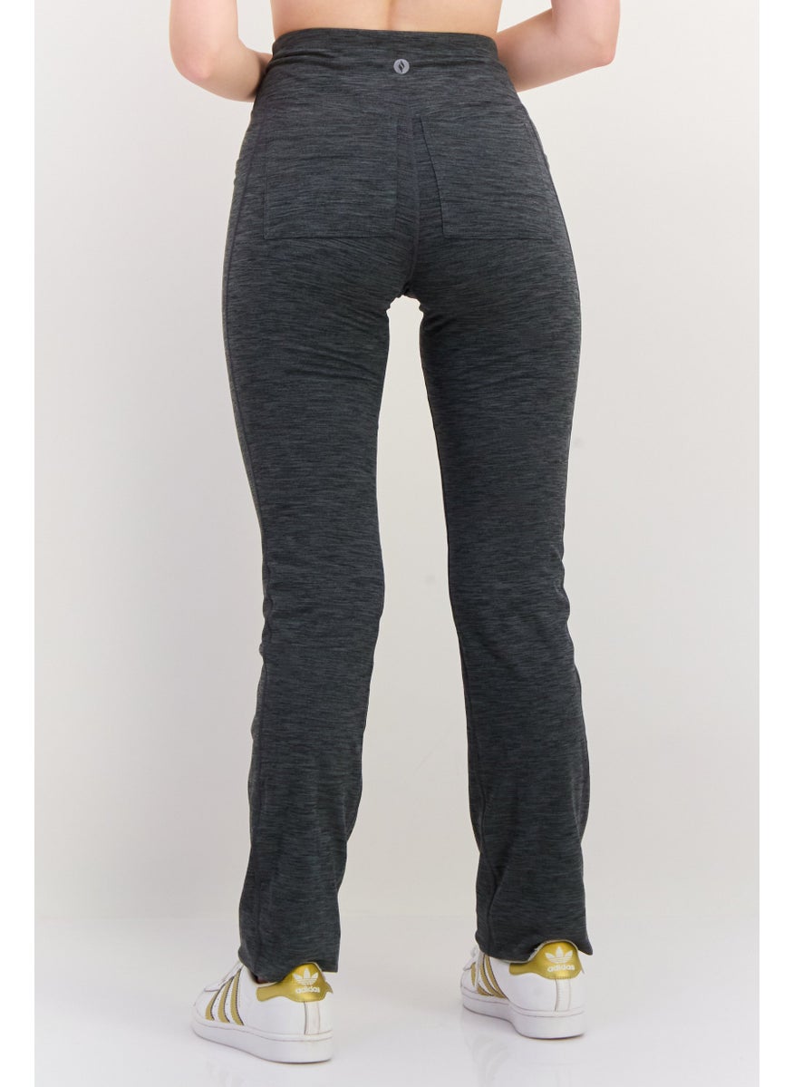 Women Sportswear Fit Walking Pants, Grey Heather