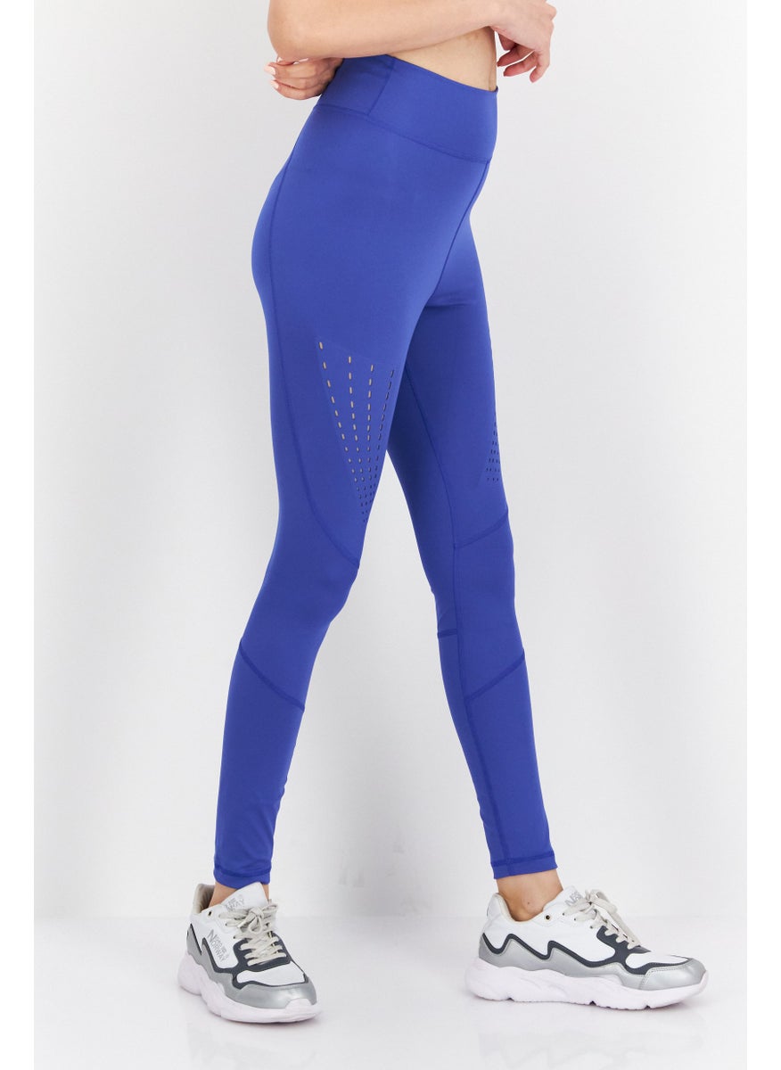 Women Sportswear Fit Training Tights, Blue