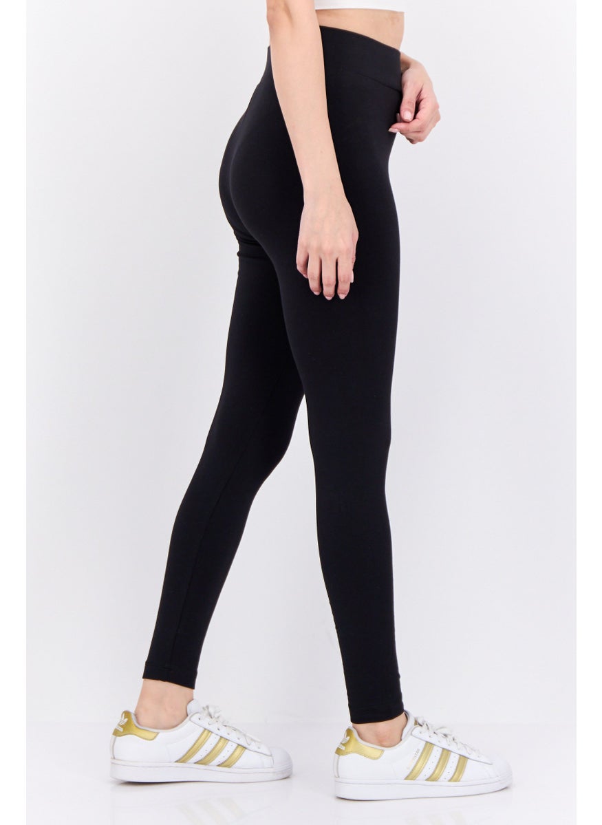 Women Sportswear Fit Training Leggings, Black