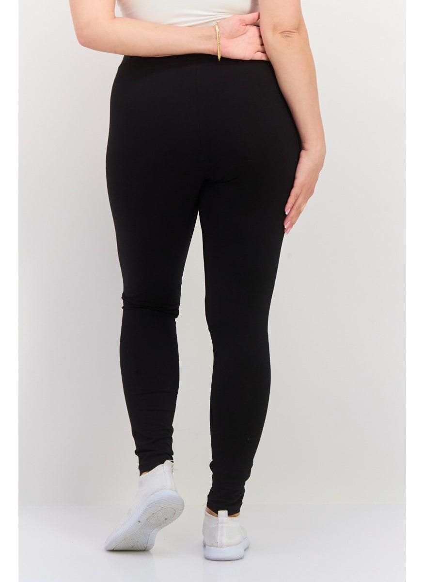 Women Sportswear Fit Training Leggings, Black