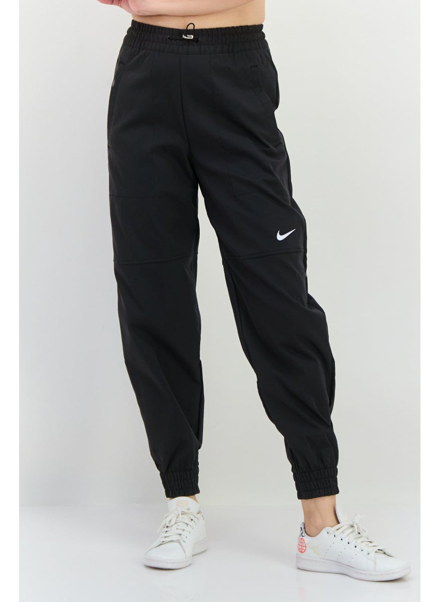 Women Sportswear Fit Training Track Pants, Black