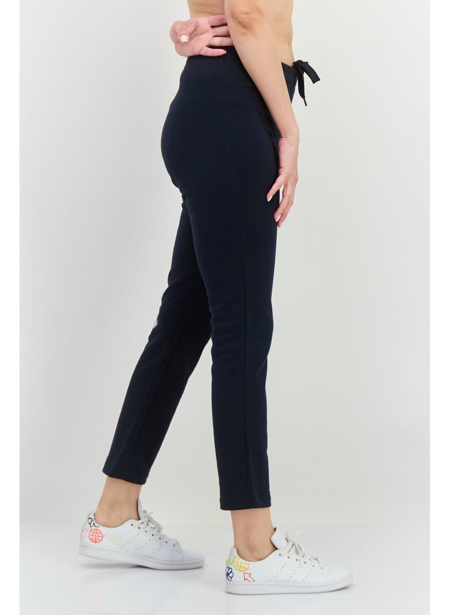 Women Regular Fit Training Sweatpants, Navy