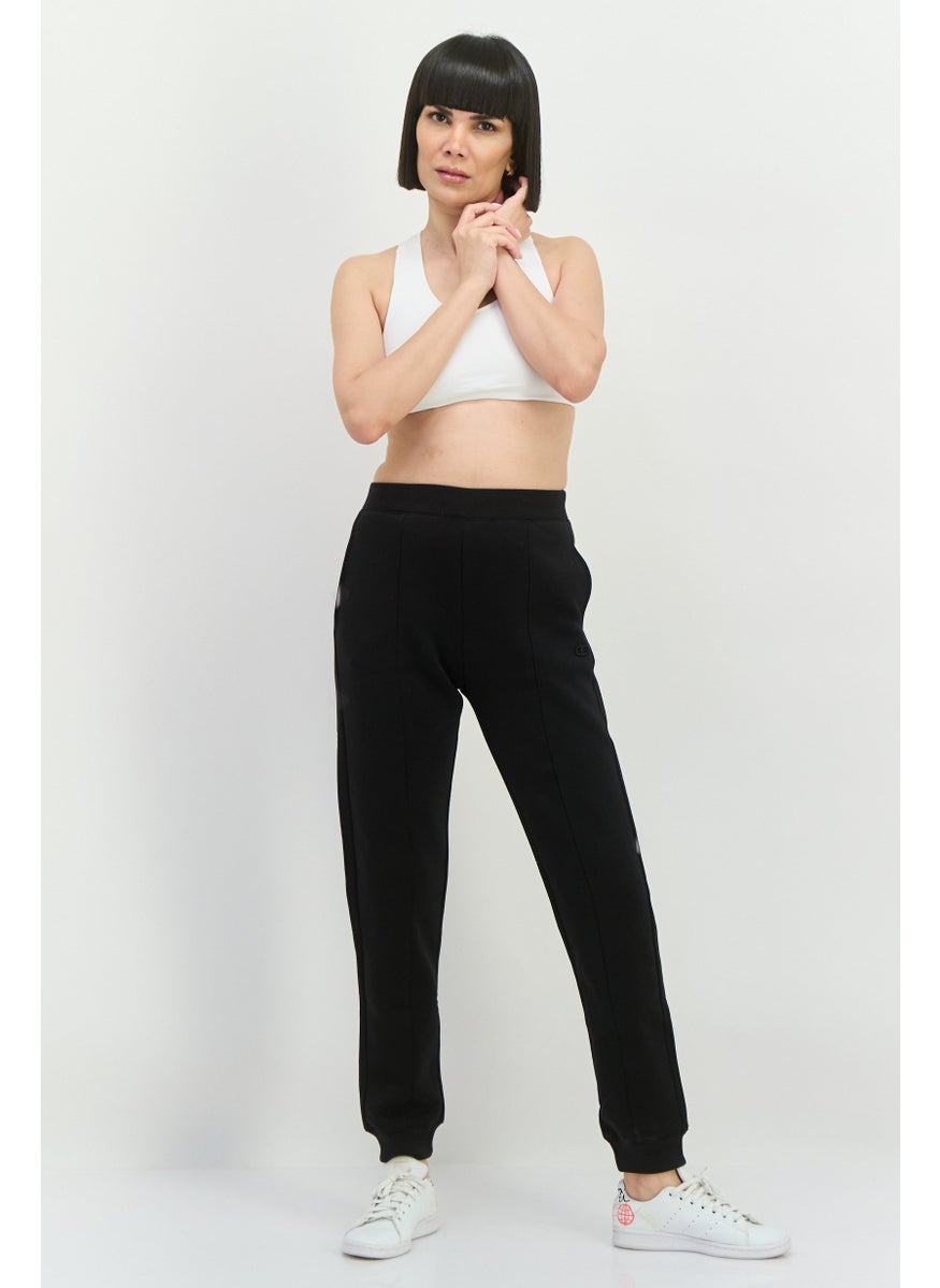 Women Regular Fit Training Sweatpants, Black