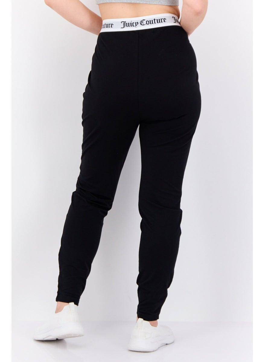 Women Brand Logo Leggings, White