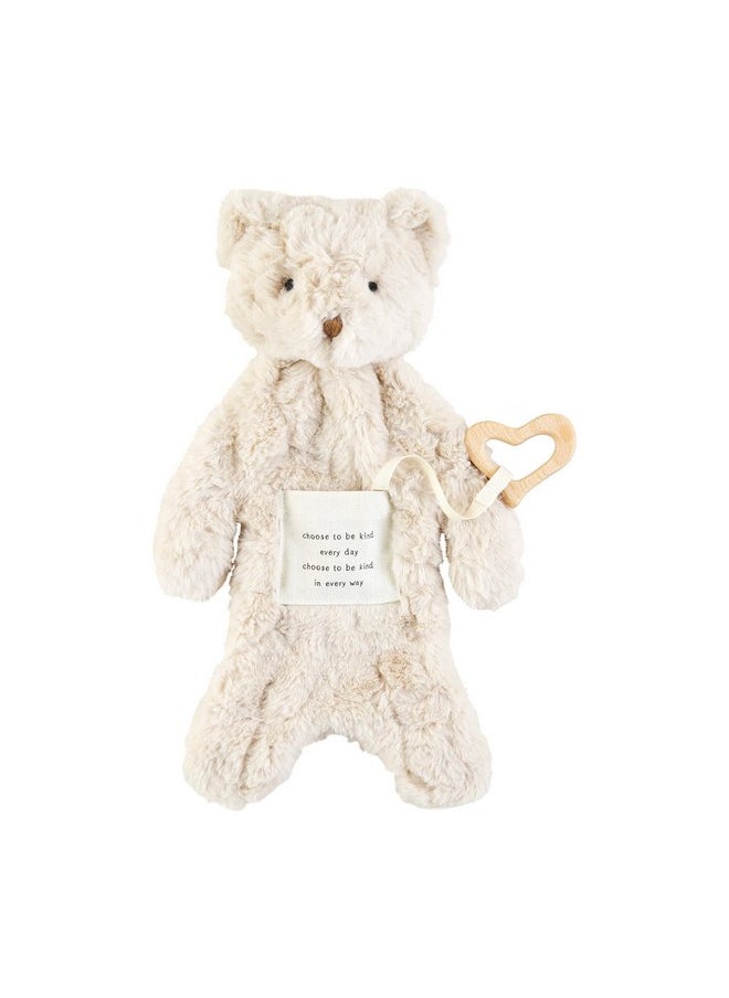 Mud Pie Children's Cuddler Teether, Bear