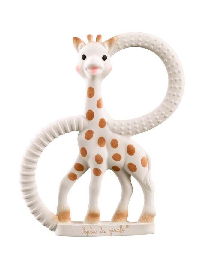Sophie la girafe | Teething Ring | Made from Natural Rubber | Designed for Teething Babies | Awaken All 5 Senses | Easy to Clean