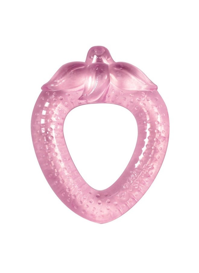 green sprouts Fruit Cooling Teether-Pink Strawberry