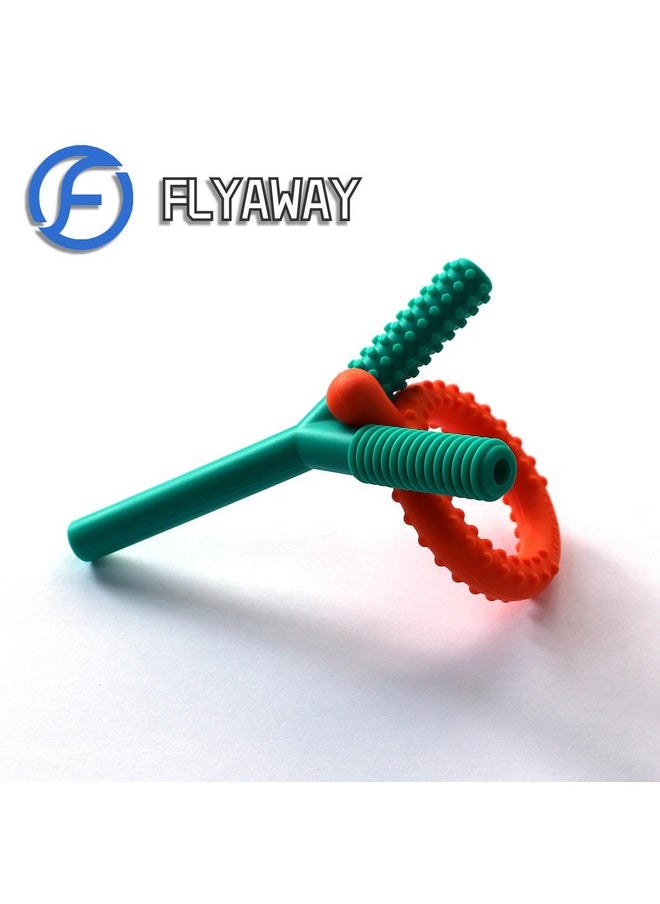 Sensory Toys for Kids with Autism, 5 Pack Autism Toys Silicone Baby Teething Toys for ADHD, Anxiety, SPD Chewing Biting Fidgeting, Teething Relief Tubes for Babies - BPA Free