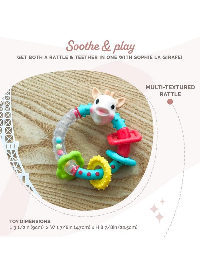 Sophie la girafe | Multi-Textured Rattle | Light & Easy to Grasp | Awaken All 5 Senses