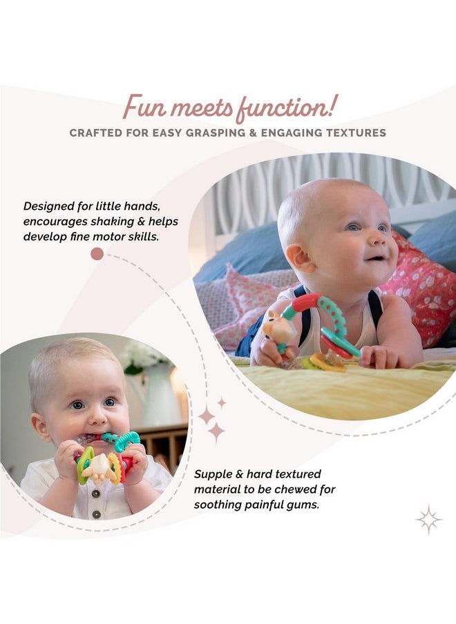 Sophie la girafe | Multi-Textured Rattle | Light & Easy to Grasp | Awaken All 5 Senses
