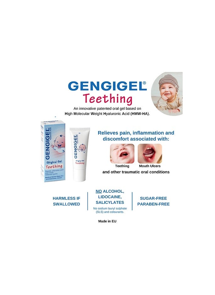 Teething Gel For Babies, 20ml
