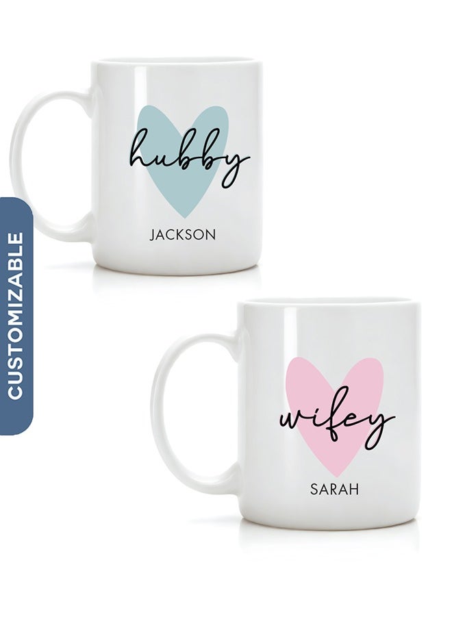 Wifey | Valentine's Day Personalised Coffee Mug