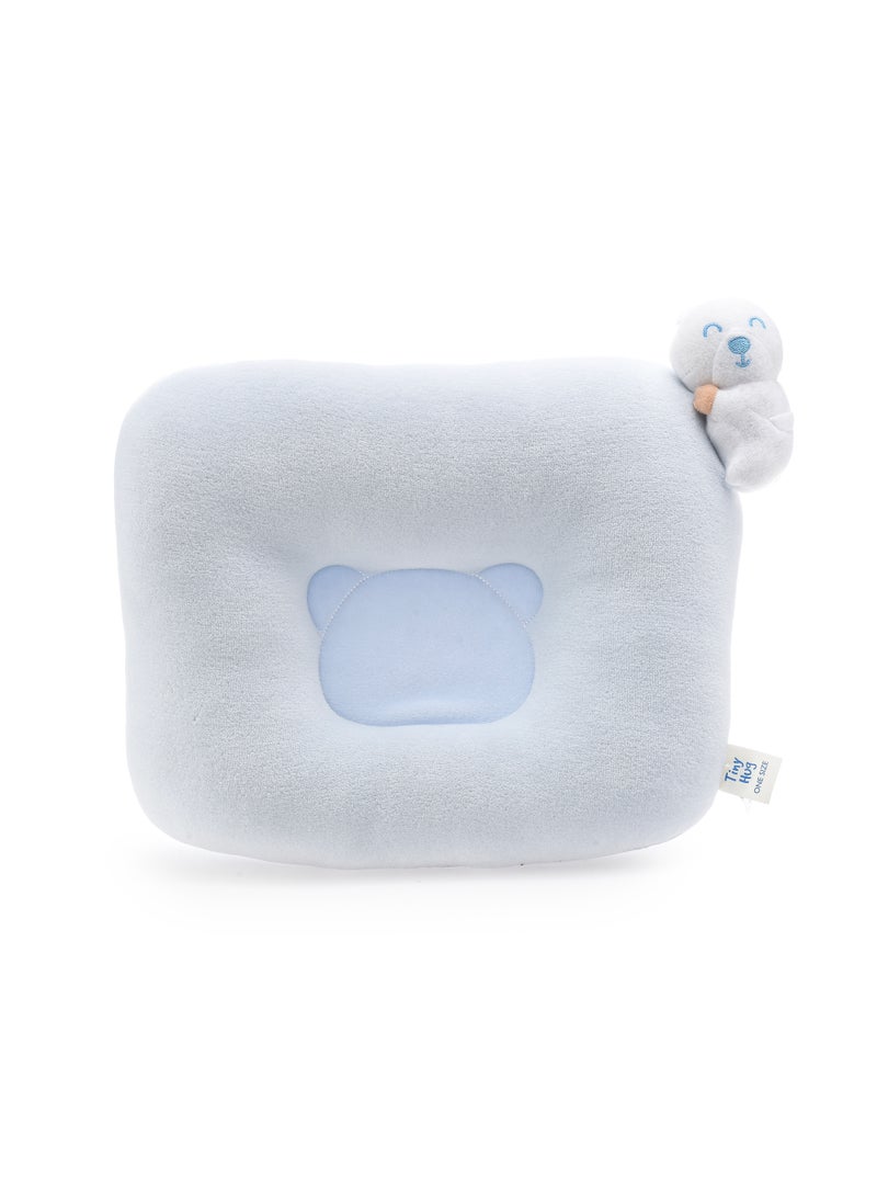 Newborn Baby Pillow, Soft and Breathable Flat Pillow for Newborns