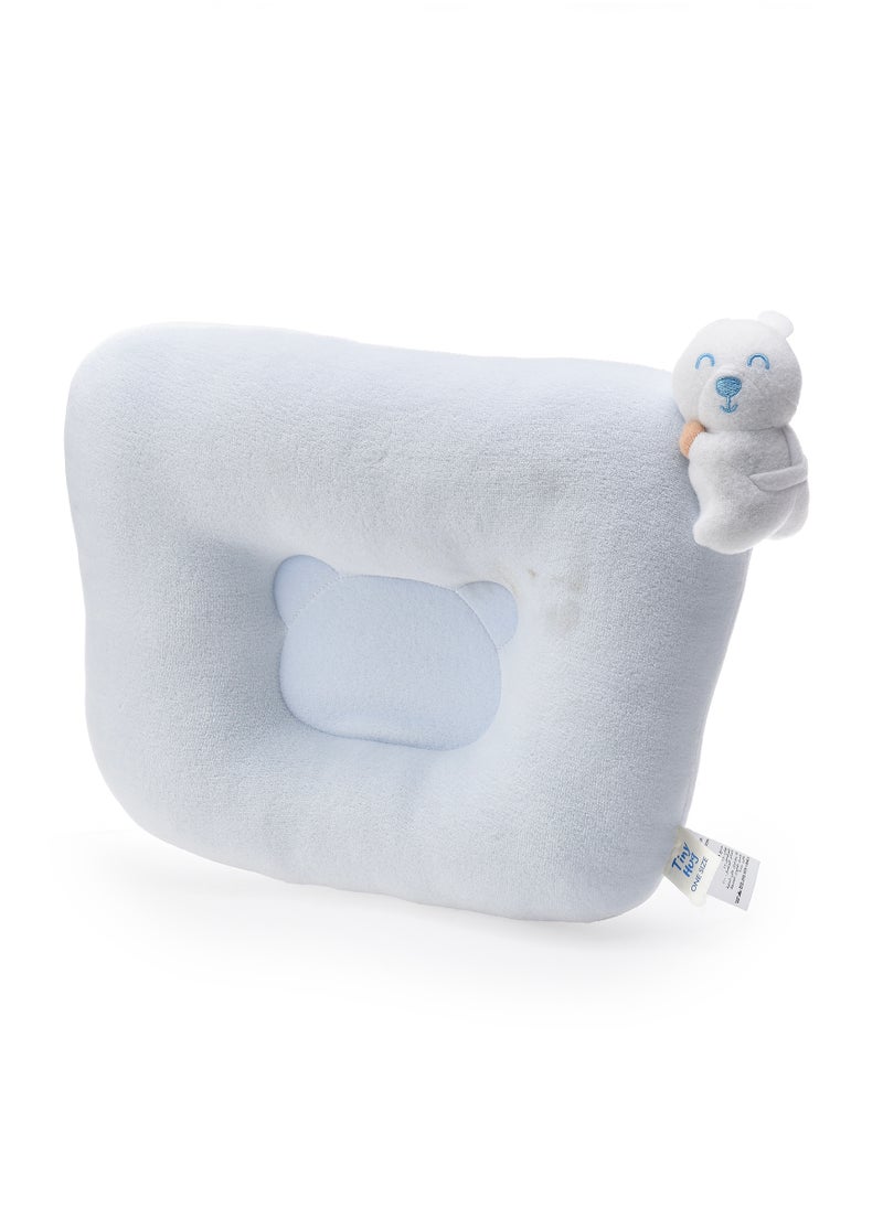 Newborn Baby Pillow, Soft and Breathable Flat Pillow for Newborns