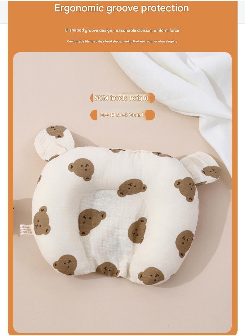 Baby Styling Pillow From 0 to 6-12 Months Corrected Head Shape Baby Starfish Pillow Newborn Pillow Anti Head Deviation