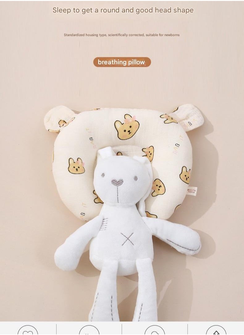 Baby Styling Pillow From 0 to 6-12 Months Corrected Head Shape Baby Starfish Pillow Newborn Pillow Anti Head Deviation