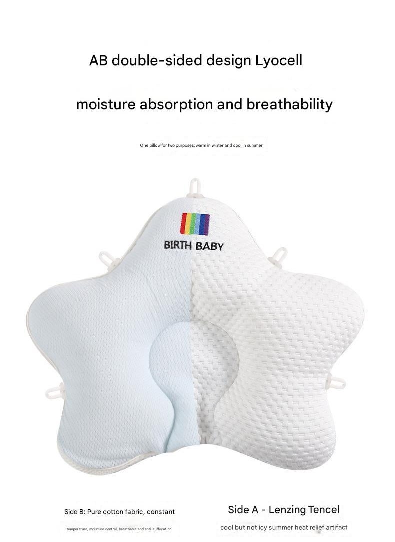 Specially Designed Baby Washable Pillow 0-1 Year old Auxiliary Round Head Artifact Universal Memory Cotton For All Seasons Baby
Shaped Pillow