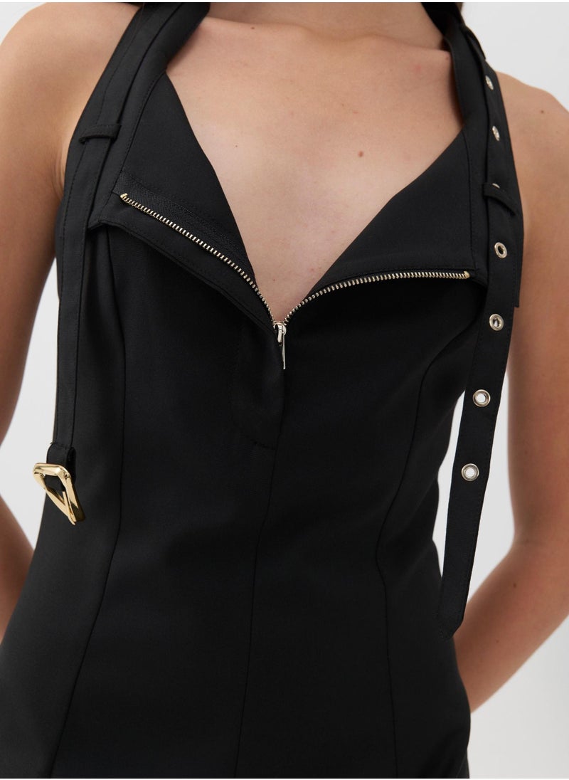 Halter Midi Dress