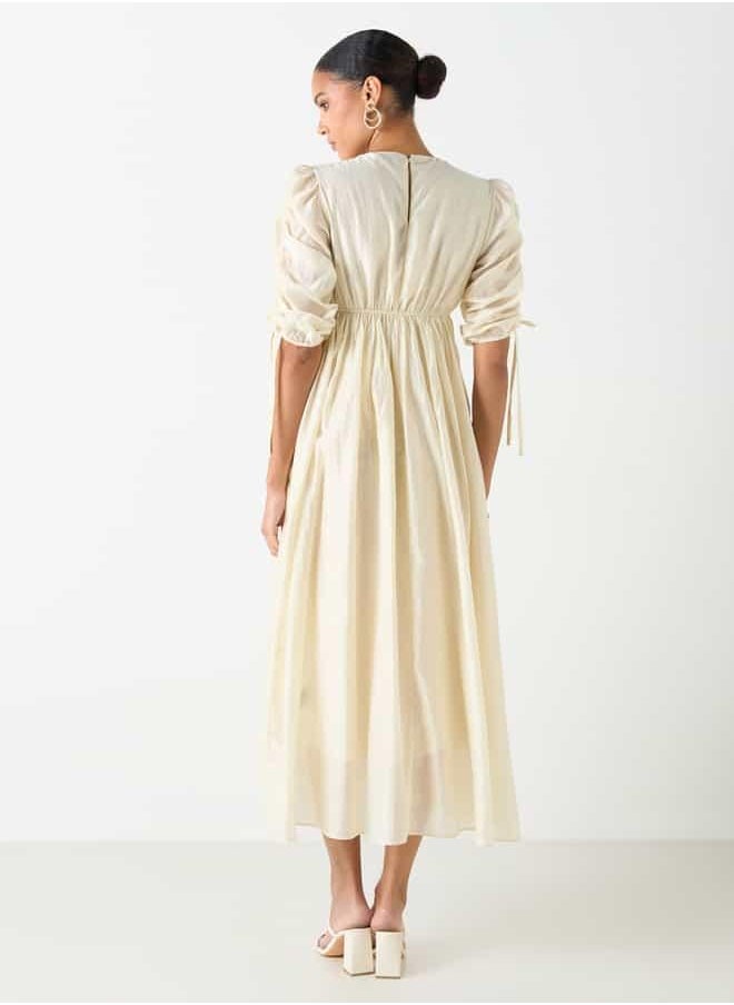 2Xtremz Ruched Detail A-line Dress