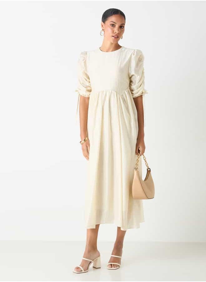 2Xtremz Ruched Detail A-line Dress