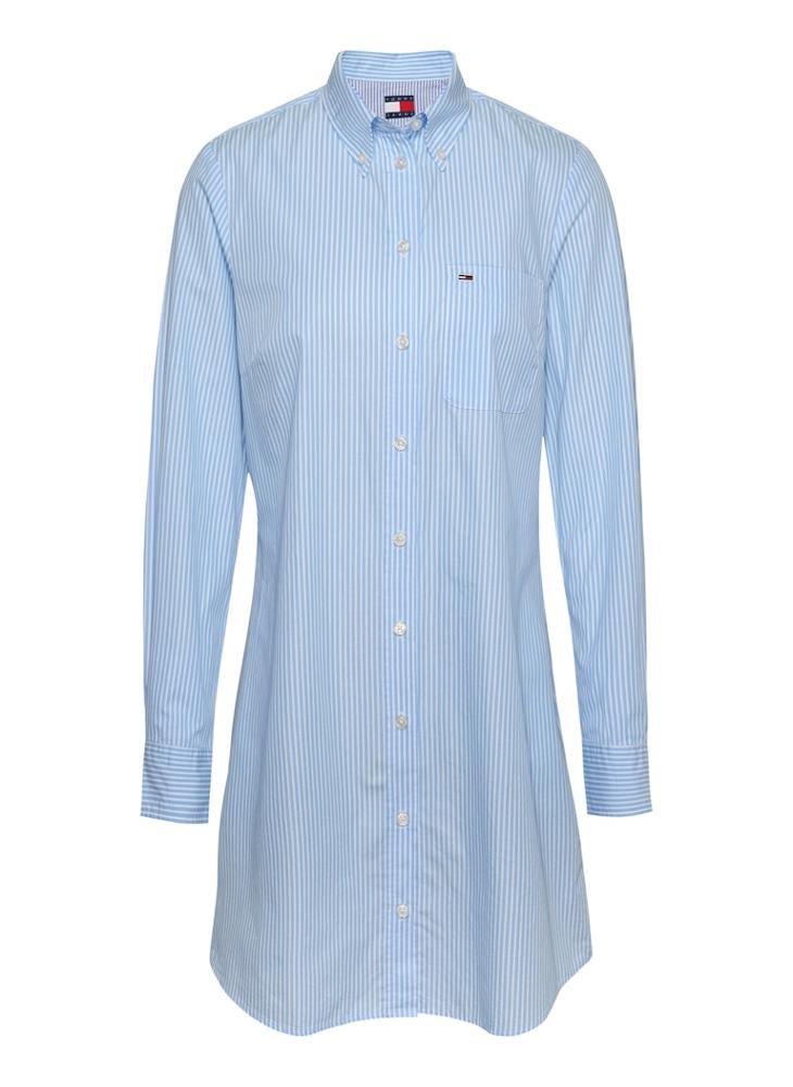 Striped Shirt Dress