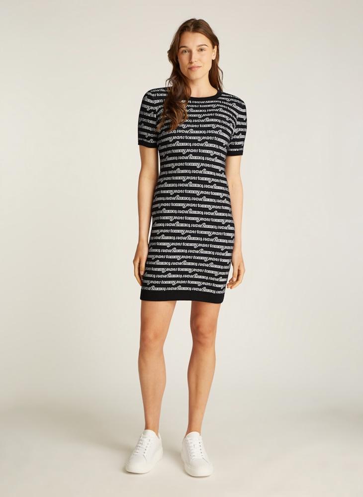 Striped Bodycon Dress