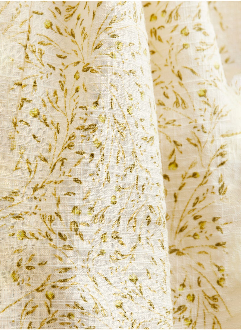 Flared-Skirt Dress